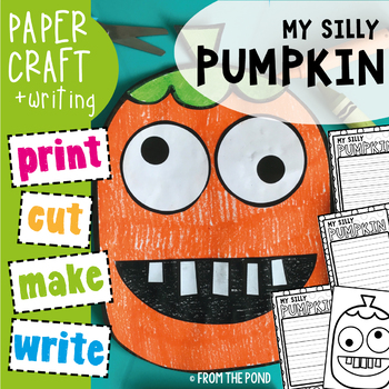 Preview of Pumpkin Craft Activity and Writing