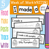 Silly Pumpkin Writing {Week of Writing Booklet}