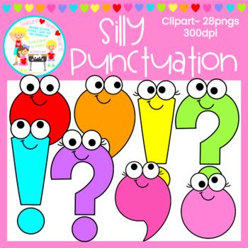 Punctuation Clipart Teaching Resources | TPT