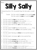 Silly Sally Fill-in-the-Blanks