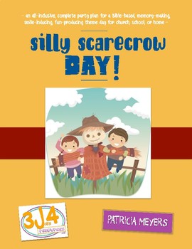 Preview of Silly Scarecrow Day Theme Day Plan