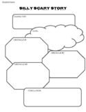 Silly Scary Short Story Graphic Organizer