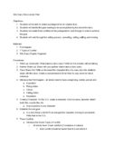 Silly Scary Short Story Lesson Plan