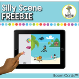Silly Scenes - Wh Questions - Associations - Boom Cards Sp