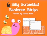 Silly Scrambled Sentence Strips