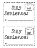 Silly Sentences CVC short /a/ Decodable reader