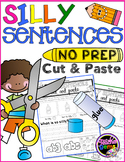 Silly Sentences Cut and Paste Set 1