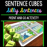 Silly Sentences - Sentence Cubes - Special Education - Rea