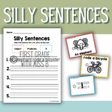 Silly Sentences | Writing | Subject & Predicate | Noun & V