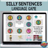 Silly Sentences for Language Boom Cards™ Game