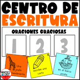 Formación Oraciones Escritura Silly Sentences Spanish Writ
