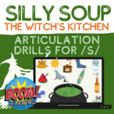 Silly Soup: Articulation Drills for /s/ (Halloween-themed)