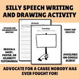 Silly Speech - Argumentative Writing & Drawing Activity fo