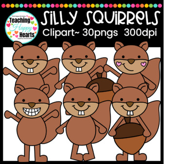 Preview of Squirrels Clipart