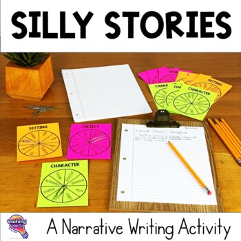 Preview of Silly Stories: A Fun & Engaging Narrative Writing Activity
