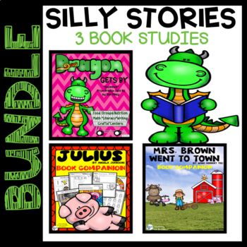 Preview of Silly Stories Bundle of Book Studies