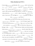 Silly Story Fill in (MadLibs) for Noun, Verb, Adjective work!