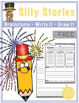 Preview of Silly Story-New Year's