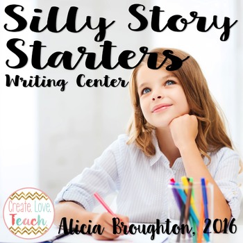 Preview of Silly Story Starters: Writing Center