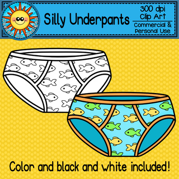 Silly Underwear Clip Art
