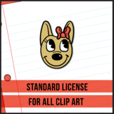 SillyODesign Standard Clip Art License