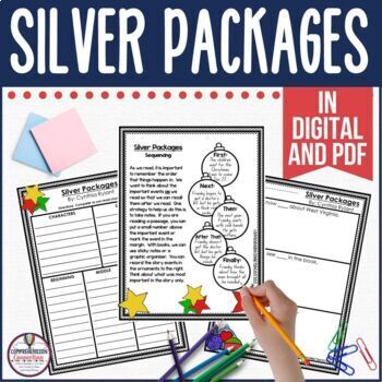 Preview of Silver Packages by Cynthia Rylant Activities in Digital and PDF, Needs and Wants