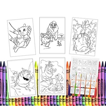 lion king coloring pages mufasa and simba