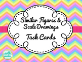 Similar Figures Scale Drawing Task Cards ~ 63 differentiate cards