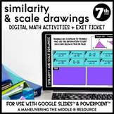 Similar Figures and Scale Drawings Digital Math Activity |