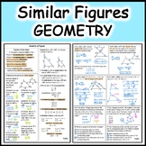 Similar Figures with Area and Perimeter in Geometry Common Core