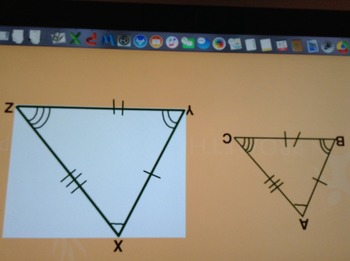 Preview of Similar Triangle Flipchart