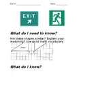 Similar Triangles - Exit Slip