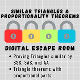 Similar Triangles & Proportionality Theorems - Digital Esc