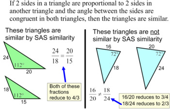 Preview of Similar Triangles- Instruction, Student Reference & 11 Assignments for SMART