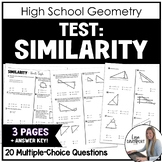 Similarity - Geometry Test