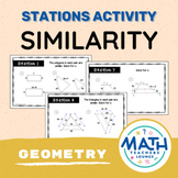 Similarity and Similar Triangles - Stations Activity