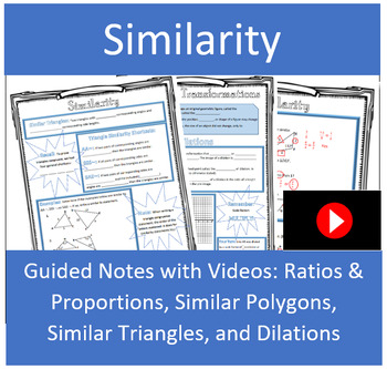 Preview of Similarity Unit Bundle with Videos