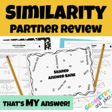 Similarity Unit Test Review Similar Triangles Geometry Exam Prep