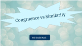 Similarity vs Congruence