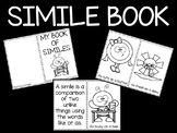 Simile Coloring Book - 15 examples; Figurative Language