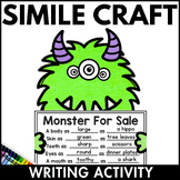 Simile Craft - Monster Descriptive Writing Create a Charac