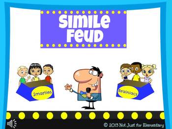 Preview of Simile Feud Powerpoint Game