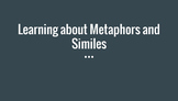 Simile and Metaphor - Lesson Plan + Powerpoint. Understand