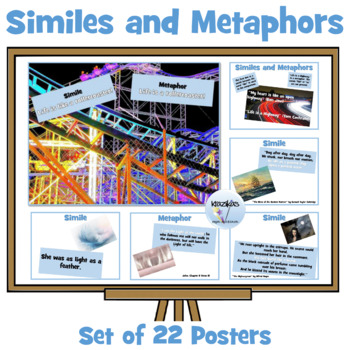 Preview of Simile and Metaphor Posters