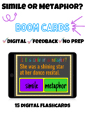 Simile or Metaphor? Boom Cards-Interactive Task Cards