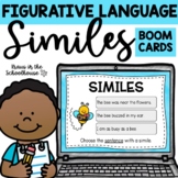 Similes Activities | Figurative Language | Boom Cards