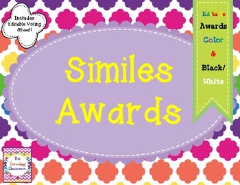 Preview of End of Year Awards - Similes