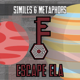 Similes & Metaphors Escape Room Activity - Printable & Dig
