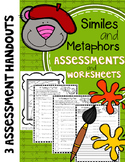 Similes and Metaphors Assessments and Worksheets