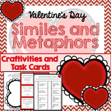 Similes and Metaphors, Craftivities, 24 Task Cards, Valent